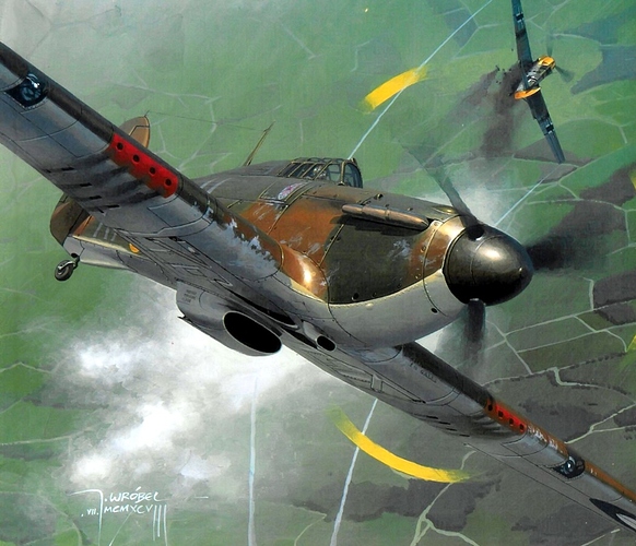 Polish Battle of Britain Hurricane Mk I