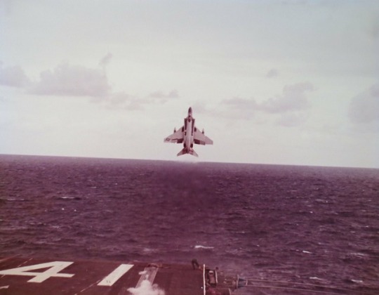 USS Midway CVA-41 launching a Phantom II